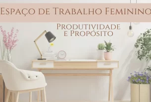 Espaço de trabalho feminino