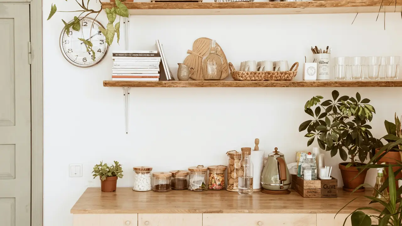 Organização de Cozinha Pequena e Simples