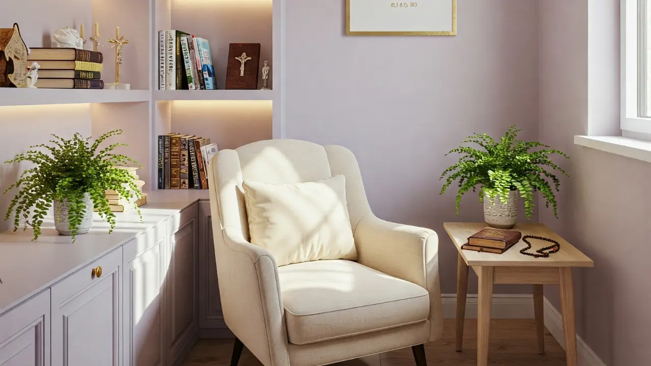 livros e orações cantinho da leitura com propósito