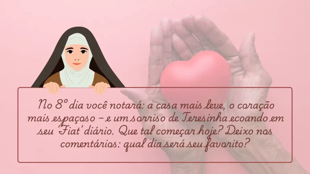 Método de Santa Teresinha de 7 Dias para o Desapego com Alegria