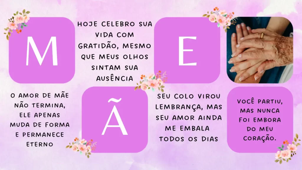 frases dia das mães