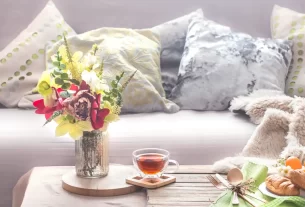 decoração para receber visitas