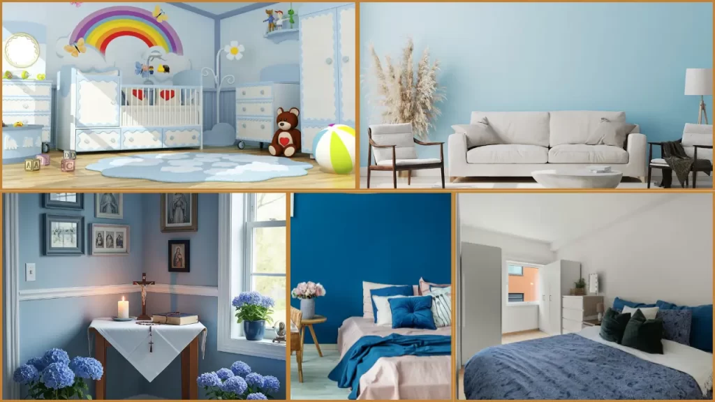 usando azul na psicologia das cores