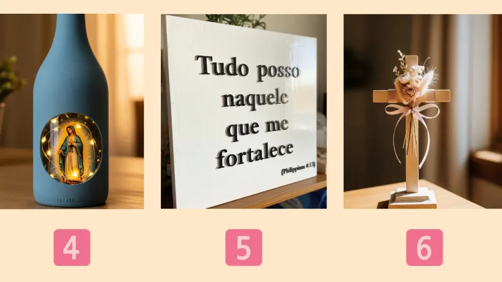 Projetos diy católicos 4, 5 e 6