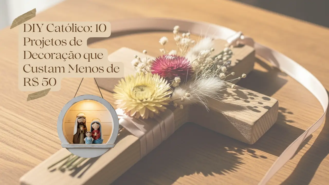 10 projetos de diy para decoração católica