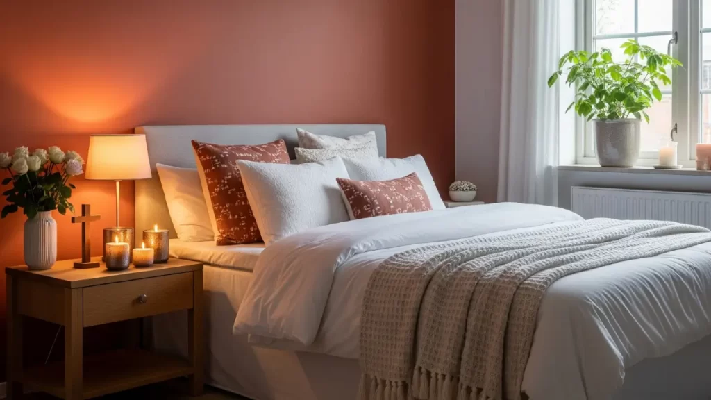 composição das cores mostrando como decorar quarto feminino 