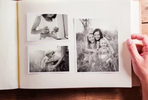 álbum para guardar fotos com memória e sentimento