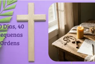 check list para 40 Dias, 40 Pequenas Ordens no Lar: um caminho simples na Quaresma