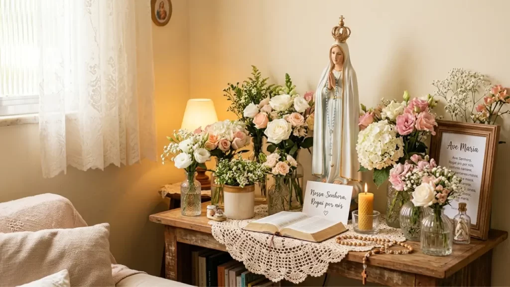 inspiração 2 — Espaço floral e mariano