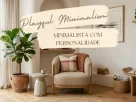 O playful minimalism acolhe curvas suaves, toques de cor e objetos com afeto.