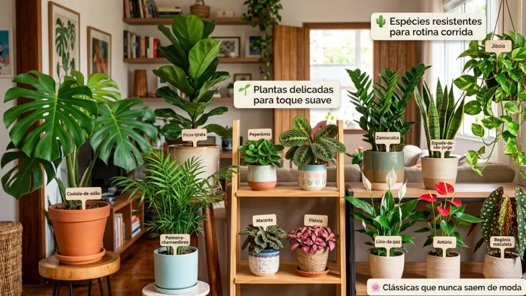 espécies de plantas ornamentais bonitas e fáceis de cuidar