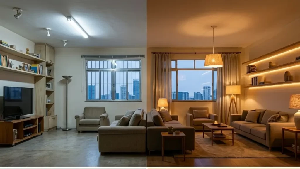 o poder da iluminação no ambiente para uma decoração para o bem estar emocional
